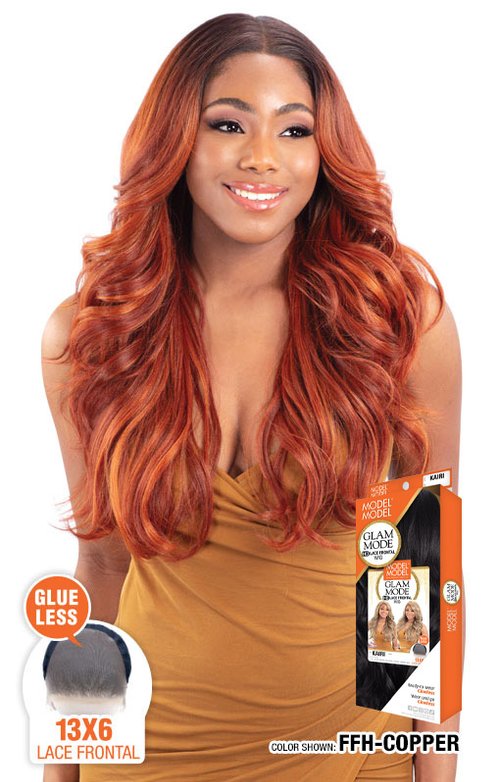 MODEL MODEL Glam Mode Glueless 13x6 HD Frontal Lace Wig - KAIRI Sareya Beauty Supply Store in Calgary Alberta Canad, Model Model wig, Glueless Wigs, Long wigs, Curly wigs