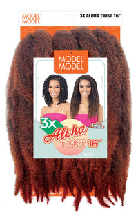 Thumbnail for MODEL MODEL Kinky Braid 3X Aloha Twist 16 Inches-1- Sareya Beauty - Calgary hair store