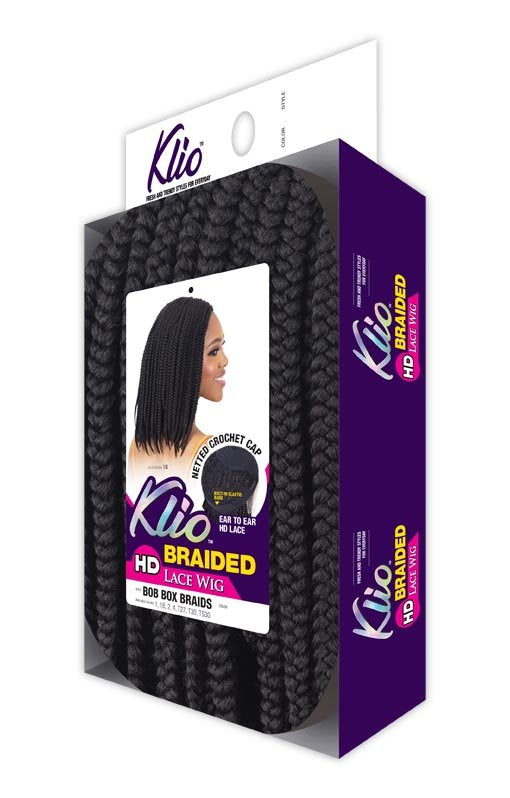 MODEL MODEL Klio Braided Lace Wig - Bob Box Braids-4- Sareya Beauty - Calgary hair store