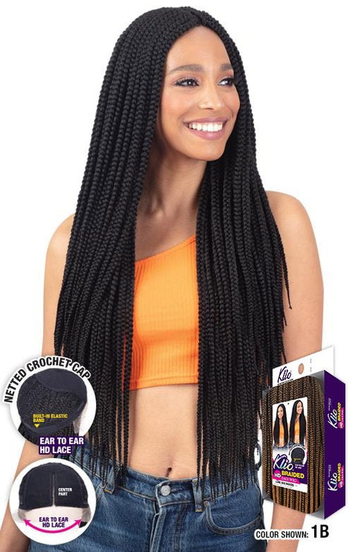 MODEL MODEL LACE FRONT BRAIDED WIG KLIO_front