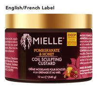 Thumbnail for MIELLE Pomegranate & Honey Coil Sculpting Custard (12oz)