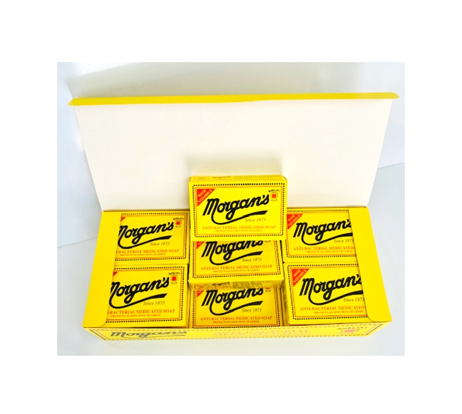 MORGAN Antibacterial Medicated Soap (2.8oz), Sareya Beauty Supply Store in Calgary Alberta Canada