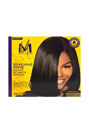 MOTIONS SILKENING SHINE NO-LYE RELAXER KIT