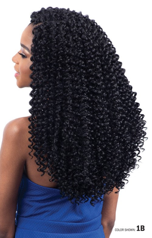 MODEL MODEL CROCHET GLANCE BRAID 3X WATER CURL 14"