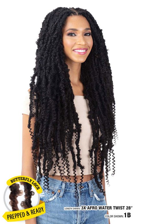 Model Model 3X Afro Water Twist 16", sareya Beauty Supply Store in calgary Alberta Canada