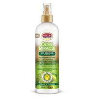 Thumbnail for AFRICAN PRIDE Olive Miracle Moisture Restore Curl Refresher ( 12 oz)