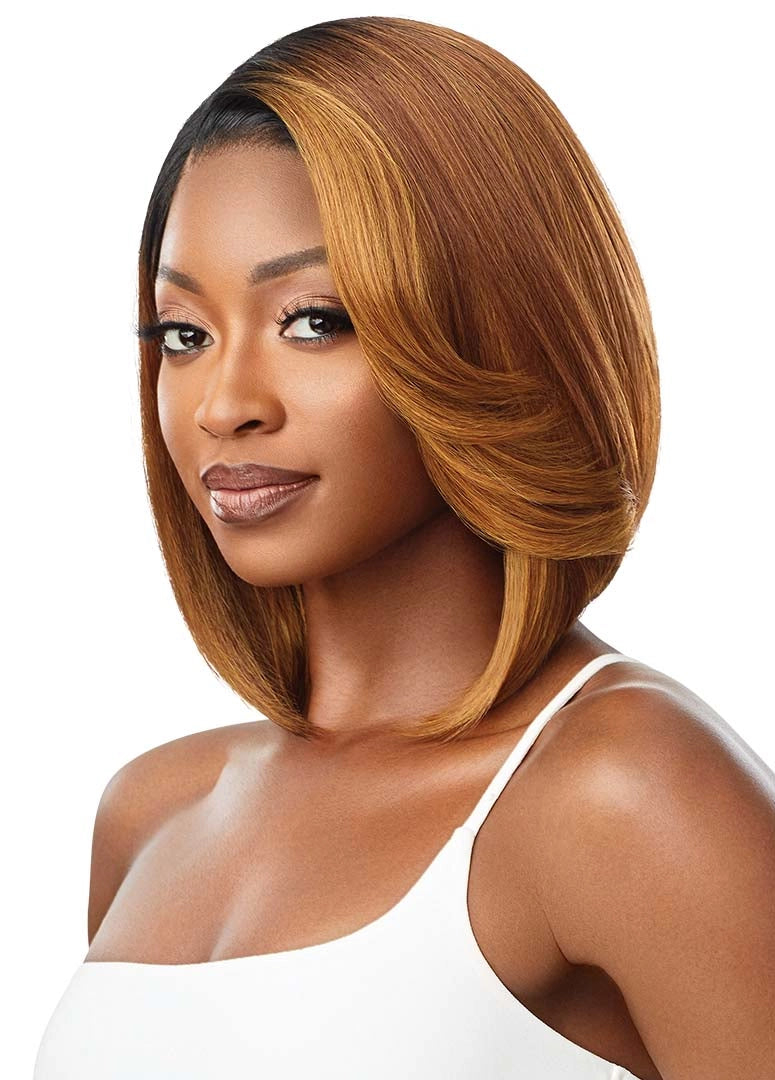 OUTRE SYNTHETIC DELUXE LACEFRONT MELTED HAIRLINE WIG - MYRANDA, SIDE BROWN