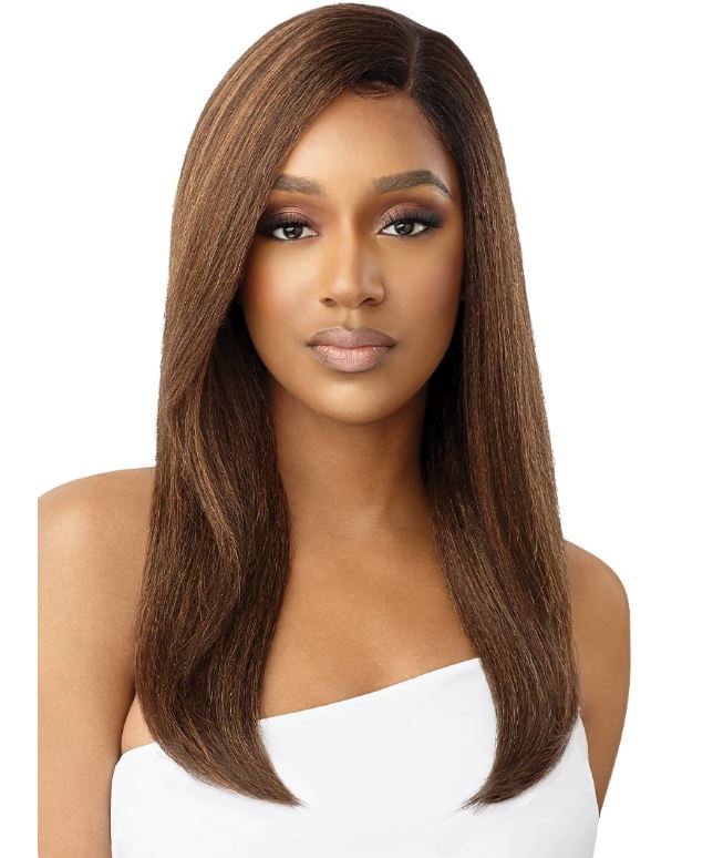 OUTRE LACEFRONT SYNTHETIC WIG NATURAL YAKI- 22"