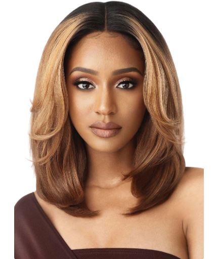 OUTRE LACEFRONT NEESHA SOFT & NATURAL WIG  NEESHA 201, FRONT OMBRE