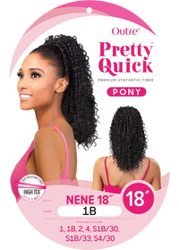 Thumbnail for OUTRE PRETTY QUICK DRAWSTRING PONYTAIL NENE 18