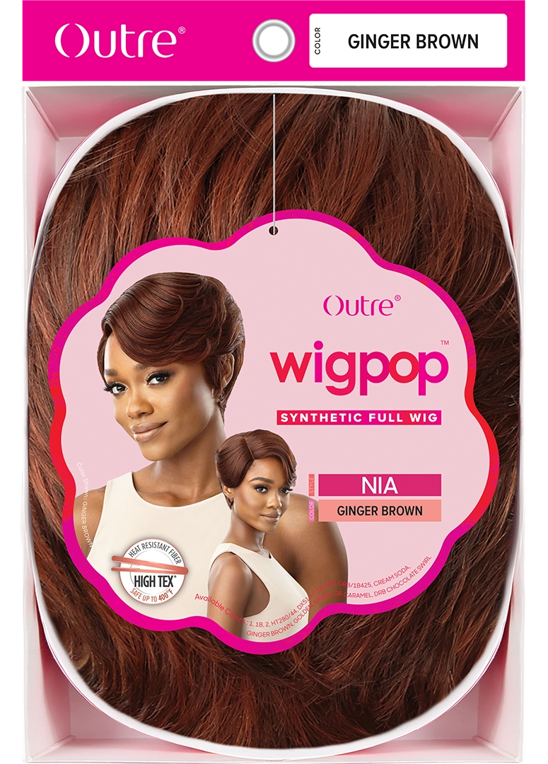 OUTRE FULL  SYNTHETIC WIG WIGPOP - NIA, PRODUCT BOX