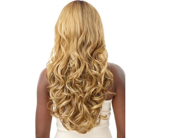 OUTRE LACE FRONT SYNTHETIC WIG- NIENNA, BACK VIEW