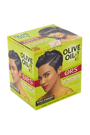 ORGANIC ROOT NEW GROWTH  OLIVE OIL NO LYE RELAXER_extra strength