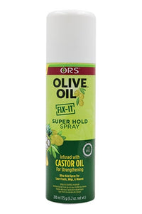 Thumbnail for ORGANIC ROOT OILIVE OIL FIX- IT SUPER HOLD SPRAY -6.20z