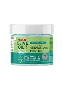 Thumbnail for Jar of ORS Olive Oil Strong Hold Edge Gel on a white background
