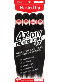 Thumbnail for OUTRE 4X X-Pression Twisted Up DIY Pre-Stretched Braid 40