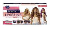 Thumbnail for A boxed lace wig product labeled 'Perfect Hairline' with three model photos showing different wig colors. The front includes the brand name 'Love Forest' and the line name 'Outre'.