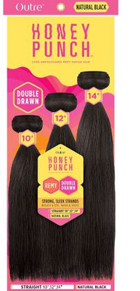 Thumbnail for OUTRE Honey Punch 100% Unprocessed Remy Human Hair - Straight 18