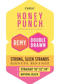 Thumbnail for OUTRE Honey Punch 100% Unprocessed Remy Human Hair - Straight 18