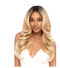 Thumbnail for OUTRE LACE FRONT WIG  PERFECT HAIR LINE SYNTHETIC  13X6 - GENEVA, FRONT Sareya Beauty supply store in calgary 