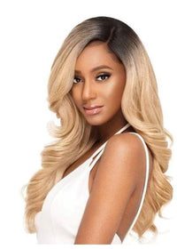 Thumbnail for OUTRE LACE FRONT WIG  PERFECT HAIR LINE SYNTHETIC  13X6 - GENEVA, SIDE VIEW Sareya Beauty supply store in calgary 