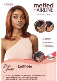 Thumbnail for OUTRE MELTED HAIRLINE LACE FRONT WIG - SABRINA, LABEL