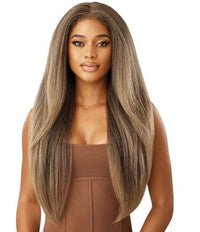 Thumbnail for OUTRE Melted Hairline Lace Front Wig Kinky Soft Edges - KINKY SOFT 1  Sareya Beauty Supply Store in Calgary Alberta Canada