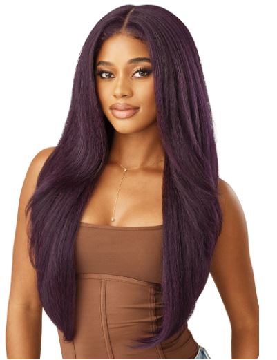 OUTRE Melted Hairline Lace Front Wig Kinky Soft Edges - KINKY SOFT 1  Sareya Beauty Supply Store in Calgary Alberta Canada