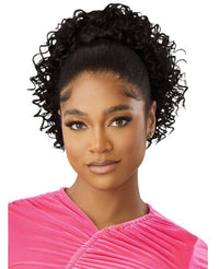 Thumbnail for OUTRE Pretty Quick Drawstring Curly Ponytail 12