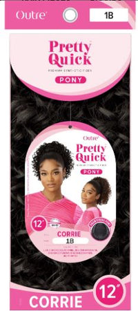 Thumbnail for OUTRE Pretty Quick Drawstring Curly Ponytail 12