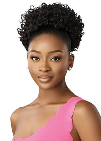 Thumbnail for OUTRE Pretty Quick Drawstring Ponytail- Curly Puff Sareya Beauty Supply Store in Calgary Alberta Canada