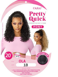 Thumbnail for OUTRE Pretty Quick Drawstring Ponytail  20