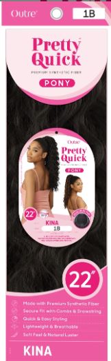 OUTRE_Pretty_Quick_Drawstring_Ponytail_22_-_KINA Sareya Beauty Supply Store in Calgary Alberta Canada 