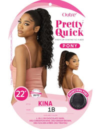 Thumbnail for OUTRE_Pretty_Quick_Drawstring_Ponytail_22_-_KINA Sareya Beauty Supply Store in Calgary Alberta Canada 