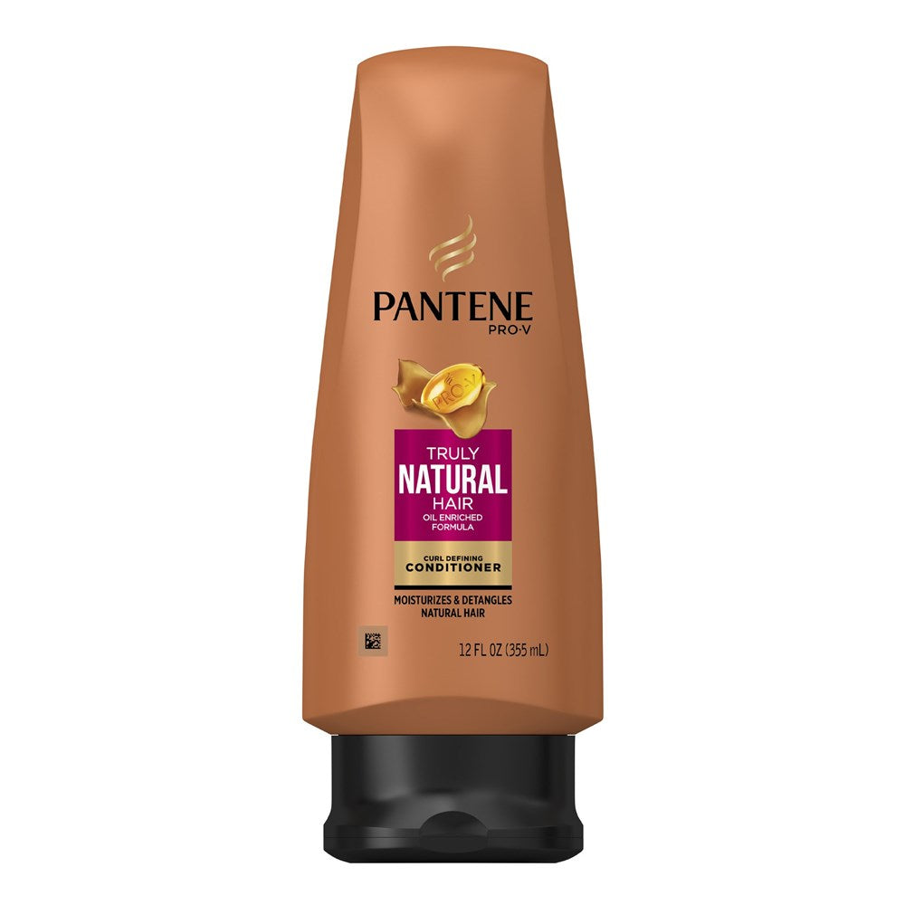 PANTENE TRULY NATURAL HAIR CURL DEFINING CONDITIONER - 12 OZ