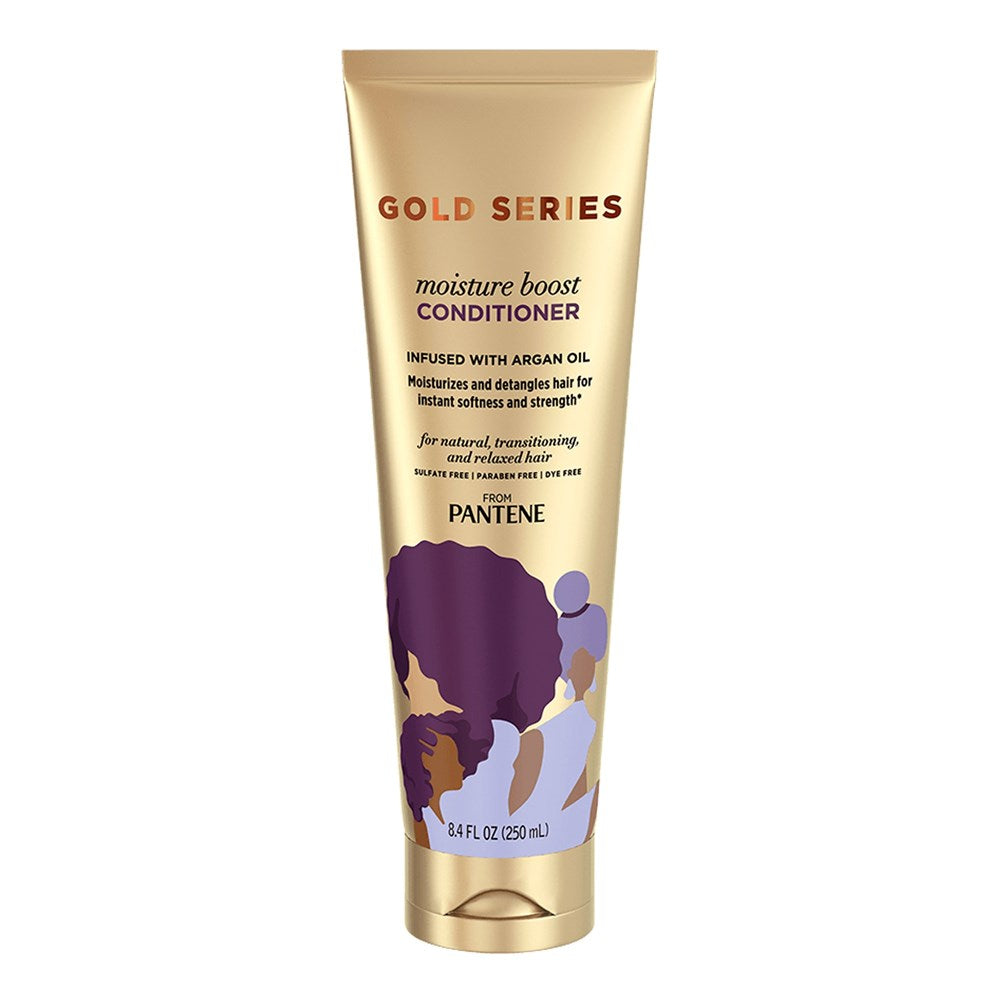 PANTENE GOLD SERIES MOISTURE BOOST CONDITIONER - 8.4 OZ