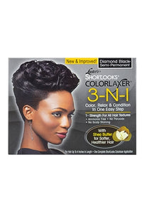 Thumbnail for LUSTER'S SHORTLOOKS COLORLAXER 3-N-1- BLACK