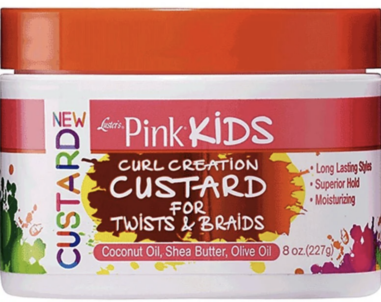 PINK Kids Curl Creation Custard for Twists & Braids 8oz