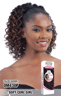 Thumbnail for MODEL MODEL SYNTHETIC DRAWSTRING PONYTAIL SOFT CURL