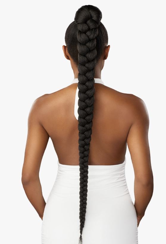 SENSATIONNEL LULU PONYTAIL WRAP 001, BACK VIEW