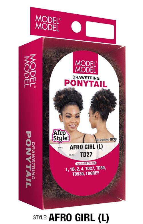 MODEL MODEL DRAWSTRING PONYTAIL - AFRO GIRL (L), PACK