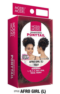 Thumbnail for MODEL MODEL DRAWSTRING PONYTAIL - AFRO GIRL (L), PACK