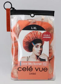 Thumbnail for QFITT Cele  Lace Silky Bonnet -X-Large