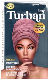 Thumbnail for QFITT Easy Turban Lined with Satin -Black
Sareya Beauty Supply Store
Beauty Supply 