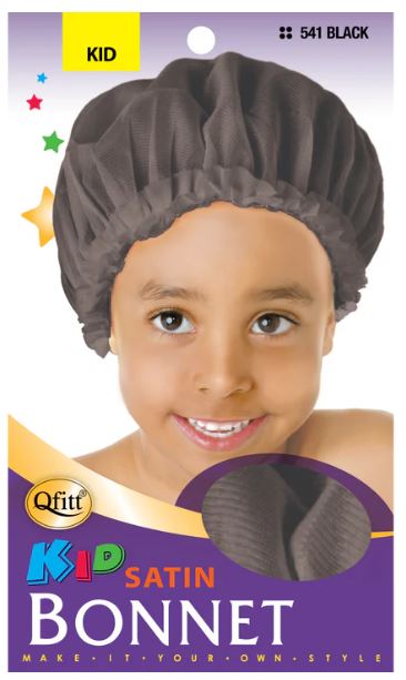 QFITT Kids Satin Sleep Cap