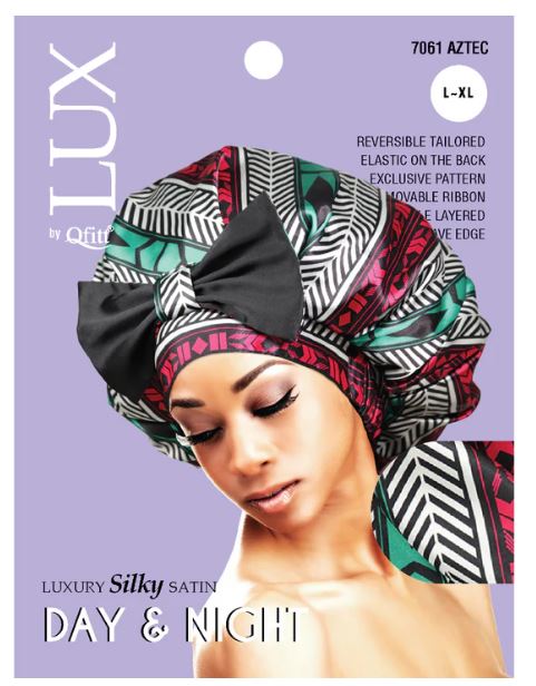 QFITT LUX  Luxury Silky Satin Day & Night X-Large - PATTERN, beauty supply store in calgary 