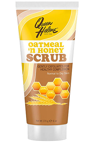 QUEEN HELENE FACIAL SCRUB OATMEAL & HONEY SCRUB-6oz