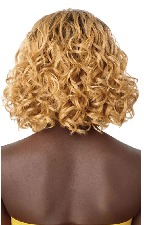 OUTRE  LACE PART WIGS THE DAILY WIG SYNTHETIC -  RAYE , BACK VIEW