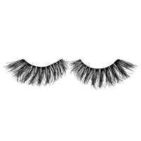 Thumbnail for A pair of false eyelashes against a white background, showcasing dense, voluminous black lashes.
