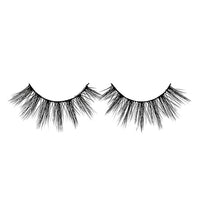 Thumbnail for A pair of false eyelashes with a dense and extended tip, against a white background.
